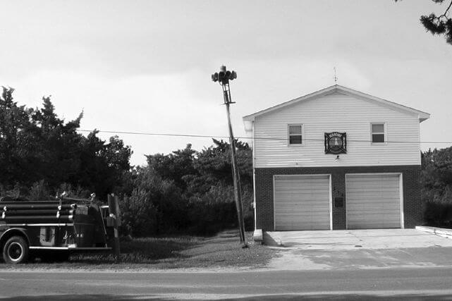 Ocracoke old historical fire house