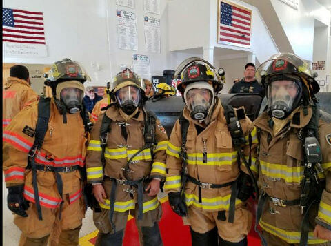Ocracoke Volunteer Fire Department members